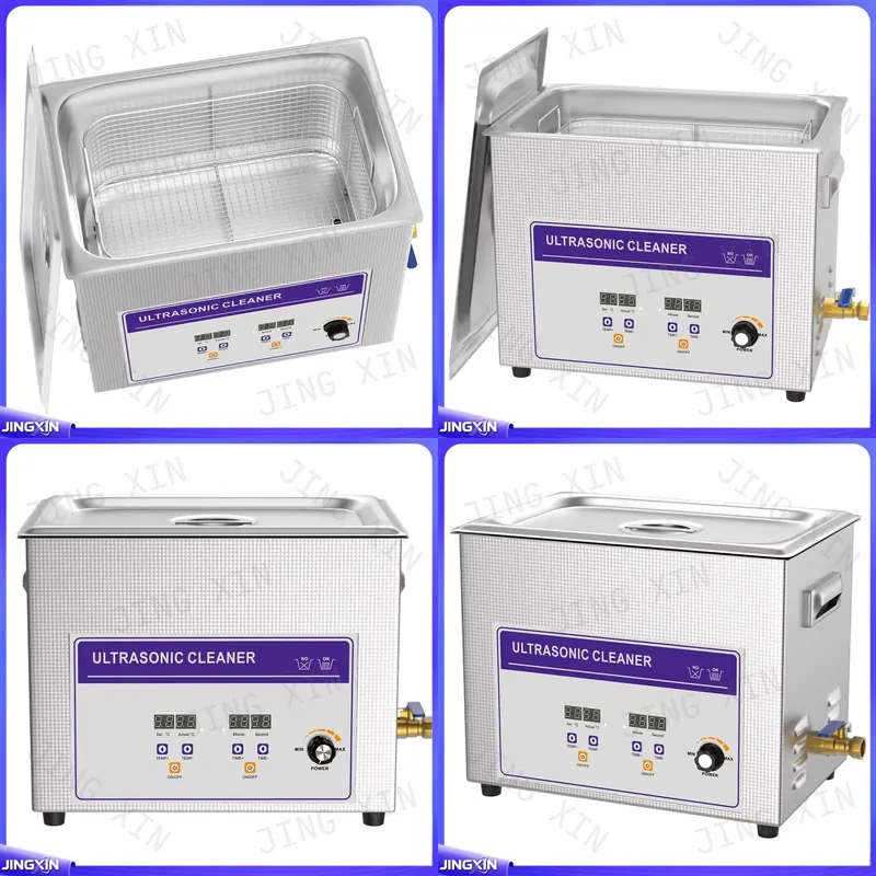 Ultrasonic Cleaner With Drain Valve Valve - Custom for 10L Benchtop Ultrasonic Cleaner