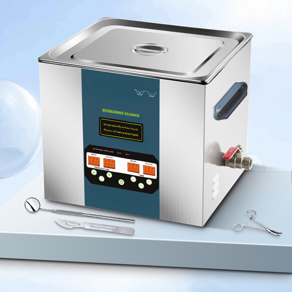 11LDigital Ultrasonic Cleaner  - огляд і ціна Ultrasonic Cleaner With Drain Valve Valve