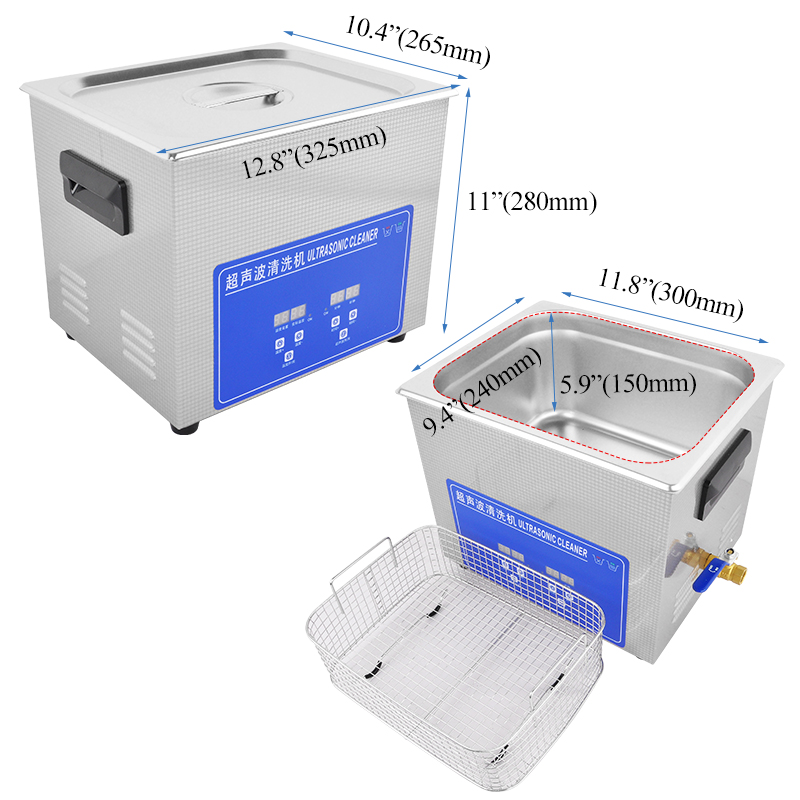 10L 15L Tabletop Digital Ultra - огляд і ціна Ultrasonic Cleaning Machine 10L Digital