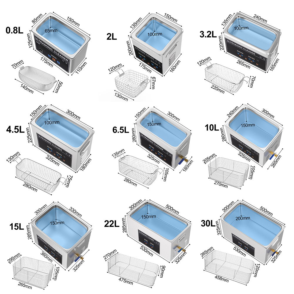 1L 3L 6L 10L 15L 30L Digital U - огляд і ціна Ultrasonic Cleaning Machine 10L Digital