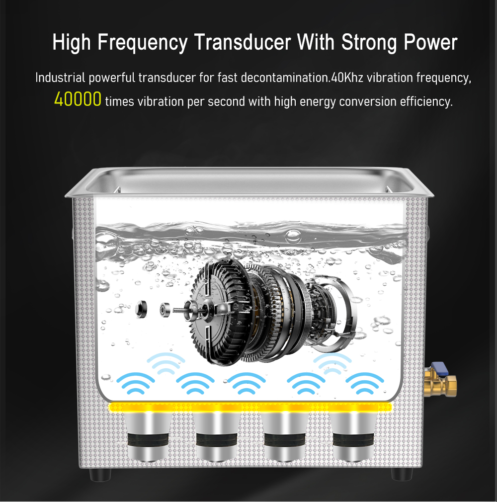 1L 3L 6L 10L 15L 30L Digital U - огляд і ціна Ultrasonic Cleaning Machine 10L Digital